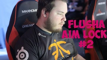 CS:GO | Fnatic Flusha Aim Lock?! #2