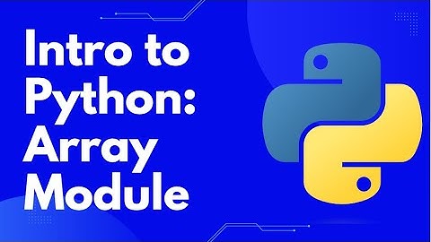 Intro to Python: Python