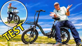 IDEAAL voor ONDERWEG? HITWAY BK6S L1 elektrische VOUWFIETS.