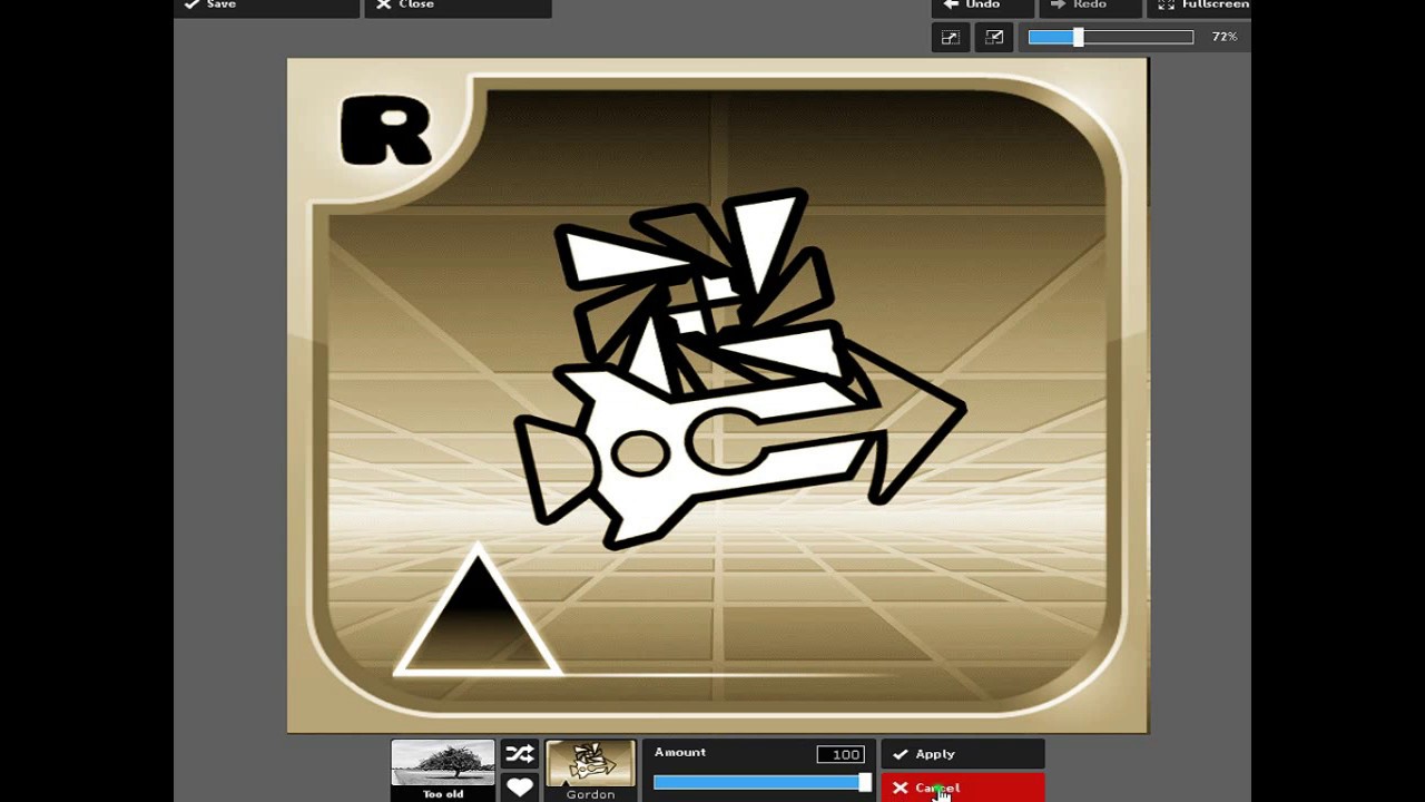 COMO HACER TU FOTO DE GEOMETRY DASH CON ICONO PERSONALIZADO SIN ...