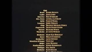 Beauty and the Beast (1991) end credits