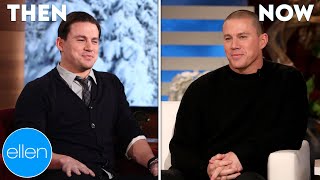 Then And Now Channing Tatums First And Last Appearances On the Ellen Show