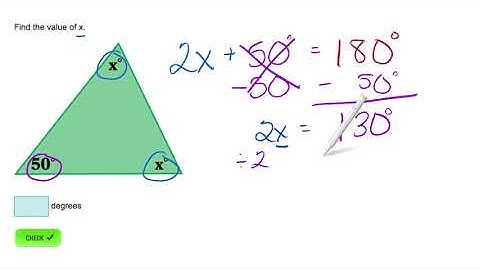 AdaptedMind Math - Triangle Angles, Question #5