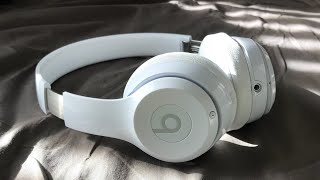 beats solo3 gloss white