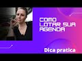 Como lotar minha agenda?