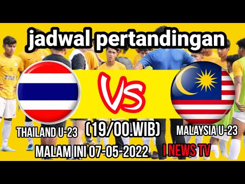 Jadwal Siaran Langsung Timnas Thailand U-23 vs Malaysia di SEA Games 2021 Hari Ini, Live di iNewsTV