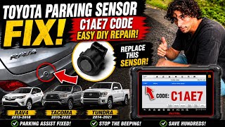 Toyota Parking Sensor FIX! C1AE7 Code Easy DIY Repair | RAV4, Tacoma &amp; Tundra