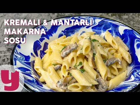 Kremalı Mantarlı Makarna Sosu Tarifi - Sos Tarifleri | Yemek.com - YouTube