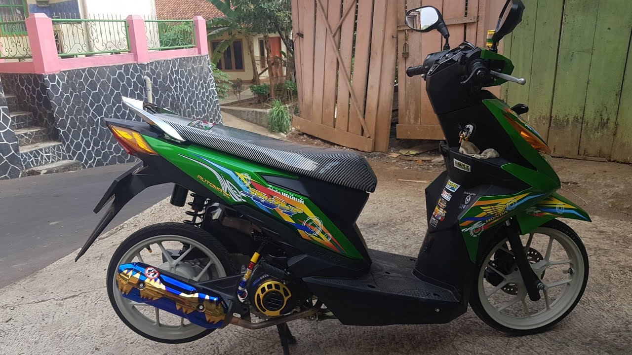 Modifikasi Motor Beat New Babylook Arena Modifikasi