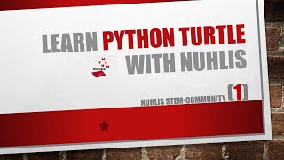 Introducing Python Turtle Virtual Pen - Pro AfricanChild STEM [1/20]