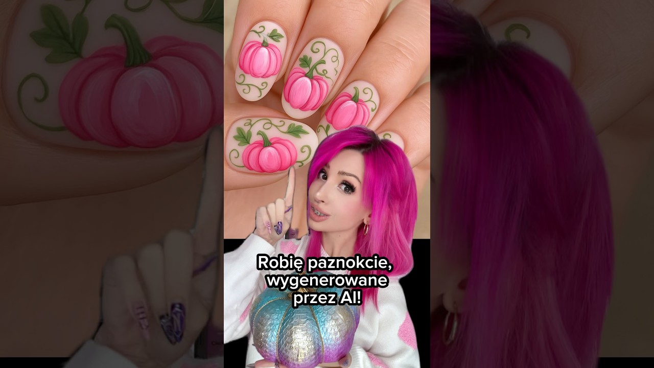 Paznokcie wygenerowane przez AI?! 😱 