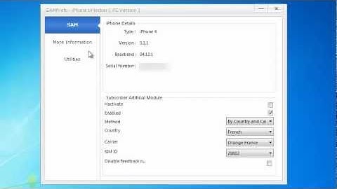 NEW Unlock iPhone4/4s any Baseband using SAMPrefs PC Version