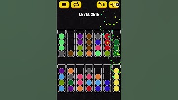 【Ball Sort Puzzle】Level.2515