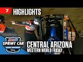 Western World Night #1 | USAC Sprints at Central Arizona Raceway 10/24/25 | Highlights