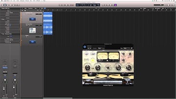 169  Waves Kramer Tape In Logic Pro