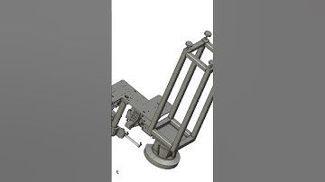 B28- Vibrating plate feeding for special-shaped square products  #mechanicaldesign #solidworks