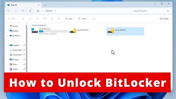 How to Unlock BitLocker Drive in Windows 11 | Windows 10