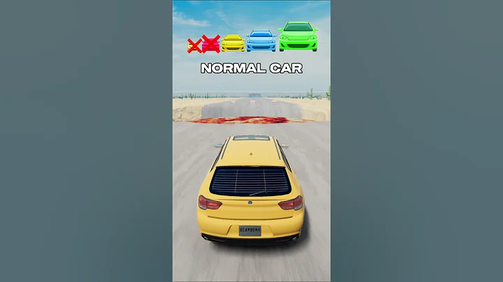 Cars vs Pit Hole #beamngdrive #shorts