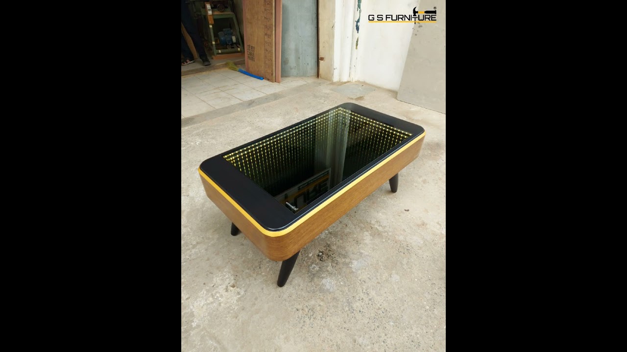 COFFEE TABLE with LED lights.      #ordernow at +919724983121    #coffeetable #centertable
