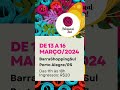 De 13 a 16 de março de 2024ShoppingBarraSul  Porto Alegre Proibida a entrada de menores de 12 anos”