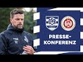 "Die eigene Hälfte sauber halten" | Pressekonferenz | #MSVWIE | ZebraTV | 20.04.2023