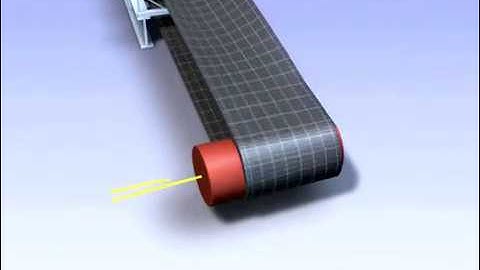 Lệch Băng Tải - Trục của tang (rulo) không song song