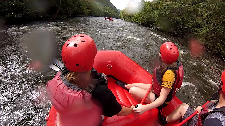 Pigeon River rafting 2018