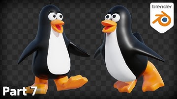 Character Creation for Beginners - Part 7 - Stylized Penguin (Blender Tutorial)