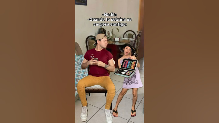 Cuando tu sobrina es muy cargosa contigo.