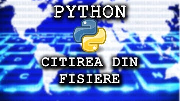 CITIREA DIN FISIERE IN PYTHON E.C.D. ADRIAN IGNAT
