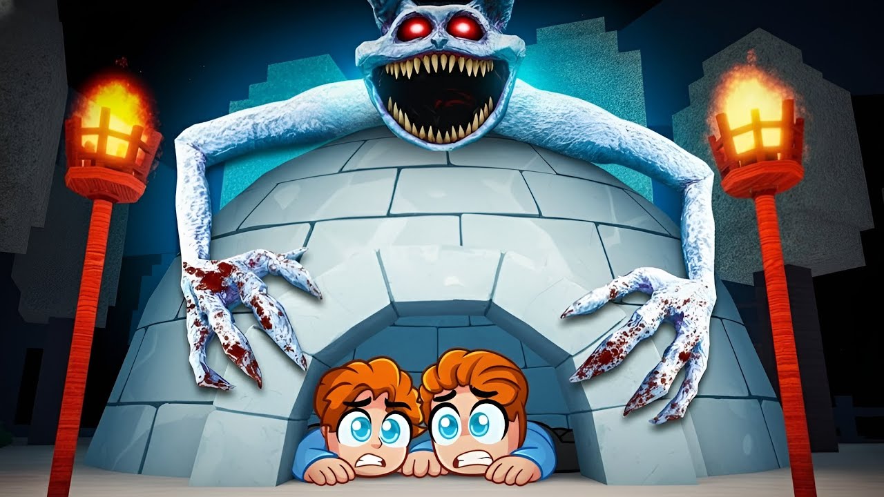 Vi Överlevde 99 Nätter I Snö Biomen..