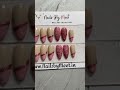 Pink Marble Press on Nails Nails By Meet #pressonnails #nailsbymeet #ytshorts