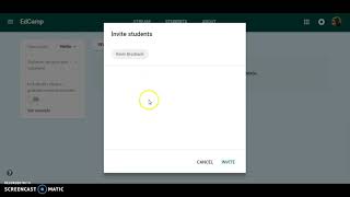 Giving students and teachers access to your class