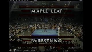 Maple Leaf Wrestling - Oct. 26, 1985 - W/O/C screenshot 3