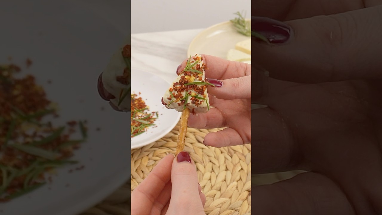 Christmas Trees Made of Melted Cheese!