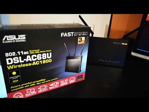 Wan setup on Asus DSL-AC68U Modem Router on nbn (HFC)