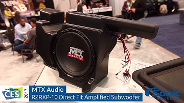 MTX Audio Polaris RZR Audio Upgrade Solutions | Direct Fit Speakers & Subwoofer | CES 2017