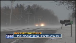 High winds in Genesee County create harsh driving conditions