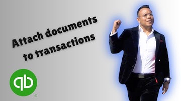 How to attach documents to transactions bills & expenses  QuickBooks Online Tutorial 2025