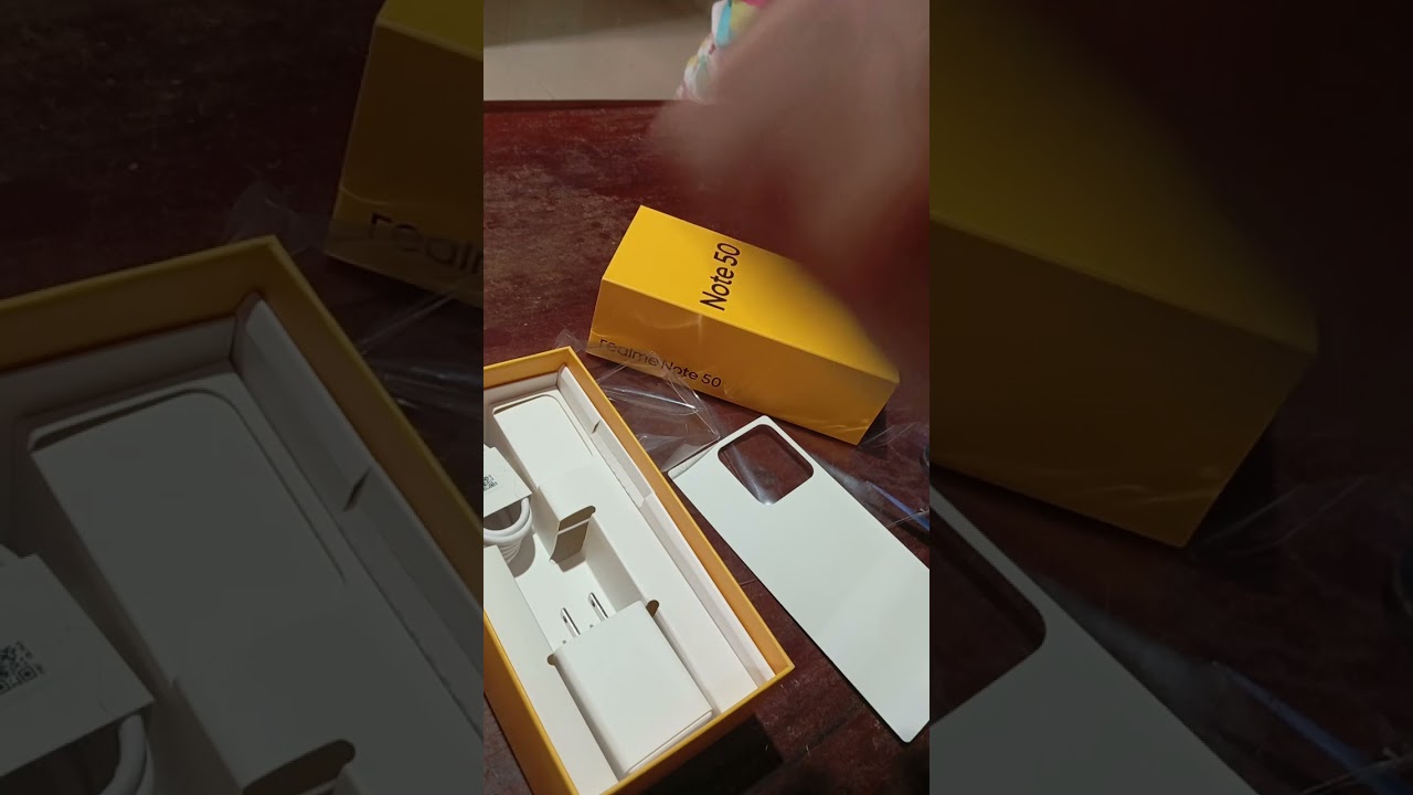 realme Note 50 4GBRAM 64GBROM unboxing