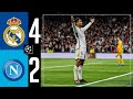 Real madrid 42 ssc napoli  highlights  champions league