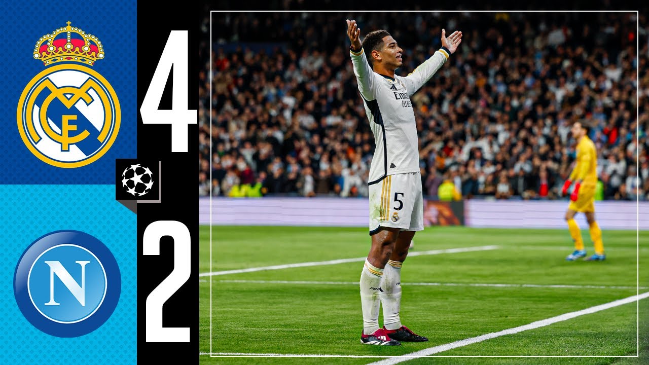 ⁣Real Madrid 4-2 SSC Napoli | HIGHLIGHTS | Champions League