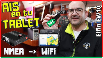 EP96 - NMEA a WiFi. Ver el AIS en tu tablet con el Elfin EW10