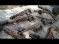 Video # 400 - Machine gun parts found in the river! | Nugget Noggin