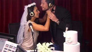 Snez &amp; Sam&#39;s Cute On-Air Wedding!