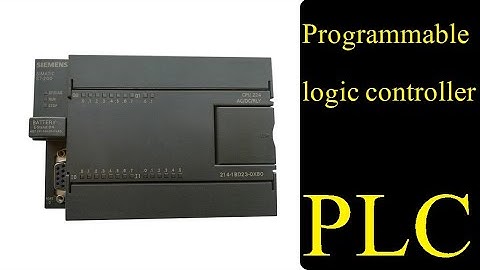 PLC programmable logic controller explained and complete details. Use in process manufacturing contr