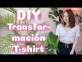 DIY: Transformación de T-shirt (rouched)