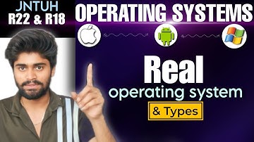 Real time operating system in OS | JNTUH OS unit 1 | CodingFataka | Operating systems | BTech os