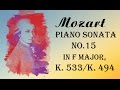 Mozart - Piano Sonata No.15 in F Major, K. 533/K. 494