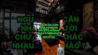 Người có 1 căn nhà và người chưa có gì – khác nhau ở điểm gì?”